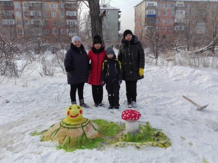 Снежные фигуры
