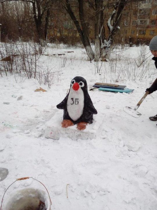 Снежные фигуры