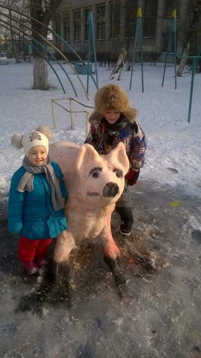 Снежные фигуры