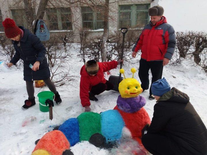 Снежные фигуры