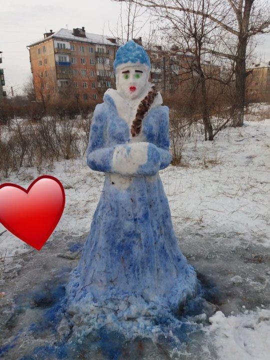 Снежные фигуры