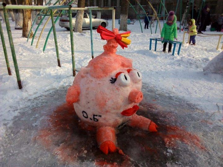Снежные фигуры