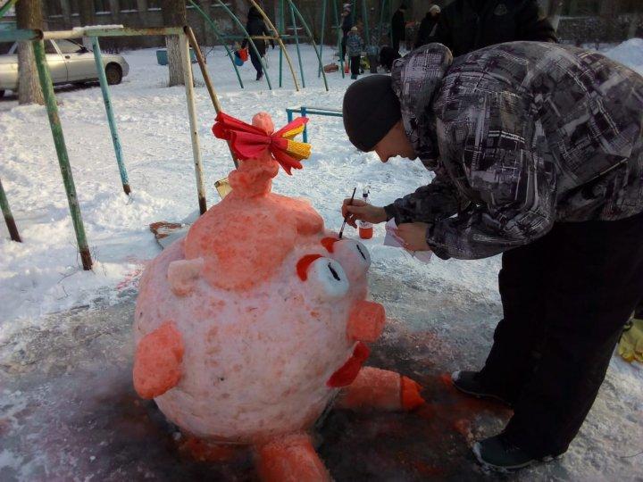 Снежные фигуры