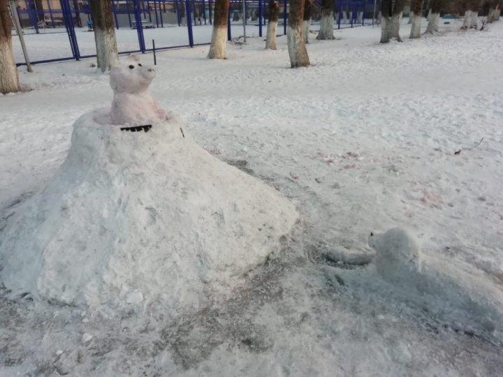 Снежные фигуры