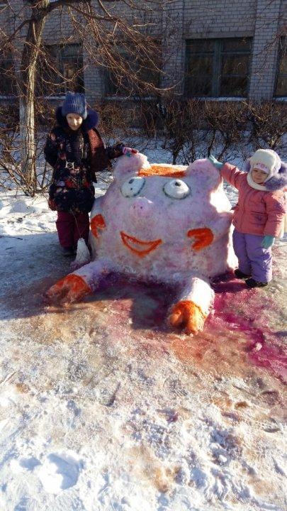 Снежные фигуры