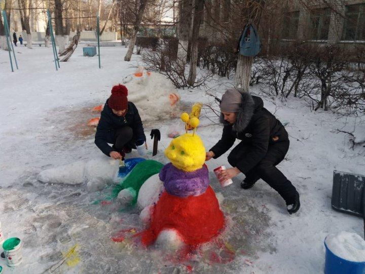 Снежные фигуры