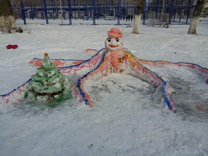 Снежные фигуры